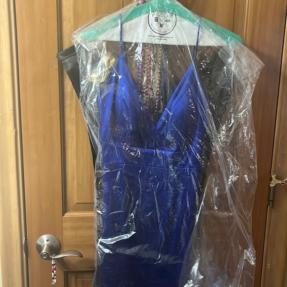 Royal Blue prom dress